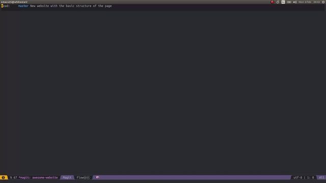 Spacemacs: From new Git project to Github repository with Magit and Magithub смотреть онлайн