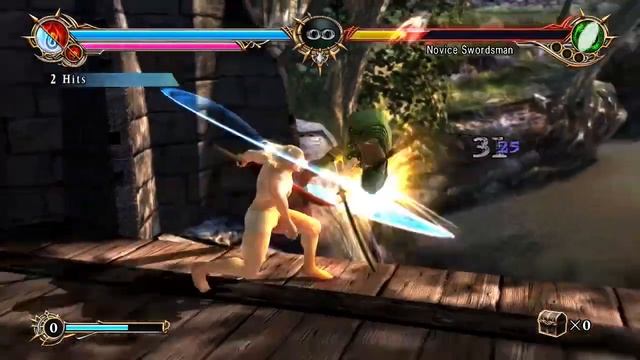Lets Play Soul Calibur Lost Swords "Getting Started" Gamecom Pt1 смотреть онлайн
