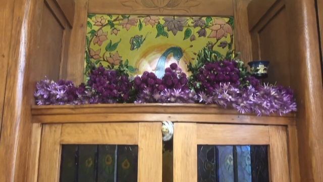 DIY Старый шкаф | Вторая жизнь старой мебели | Витраж в стиле Тиффани смотреть онлайн