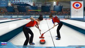 Играем В Кёрлинг, Женщины, Россия Против США