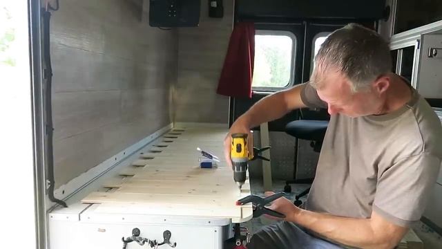 Building A One Of A Kind Sliding Bed Frame In My Ambulance | Wish List | Ambulance Conversion Life смотреть онлайн