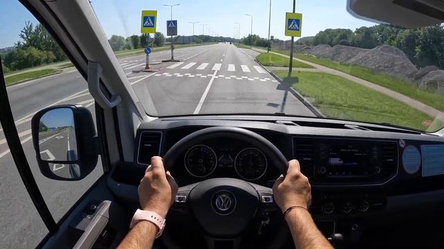 2022 Volkswagen e-Crafter TOP SPEED [136HP] | POV Test Drive #1260 Joe Black смотреть онлайн
