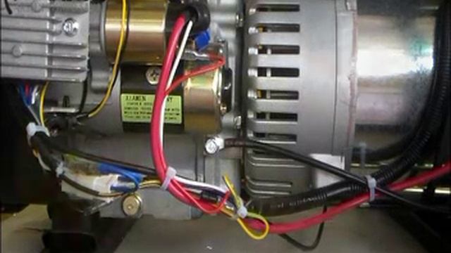 Kipor Motor Generator KGE12E3 first start and How to change oil and filters смотреть онлайн