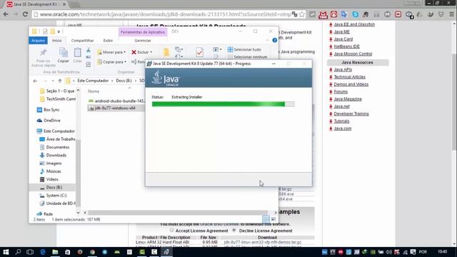 Download e Instalação do Java e Android Studio 2.0 no Windows - Parte 1 смотреть онлайн