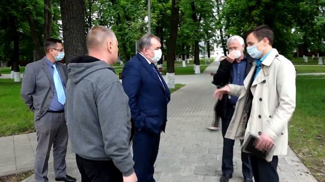 Николай Альшенко проинспектировал парк Юность 21 05 2020 смотреть онлайн