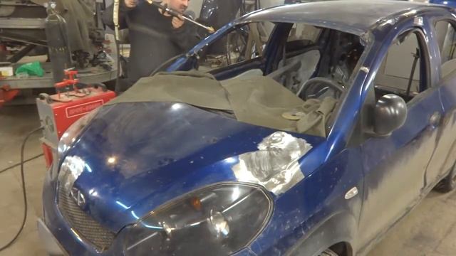 Body Repair. Chery IndiS.Roof Replacement.