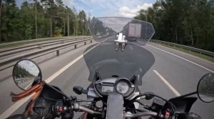 Дальняк 2023 в 5500км. Honda Transalp 700