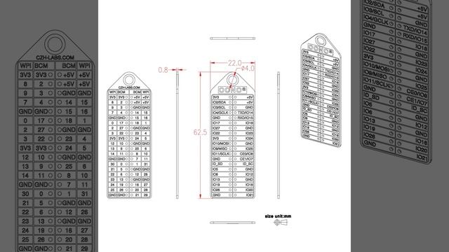 GPIO Name BCM wPi Pinout Reference Card for Raspberry Pi Model A+, B+, Zero, 2, 3, 3B+, 4B смотреть онлайн
