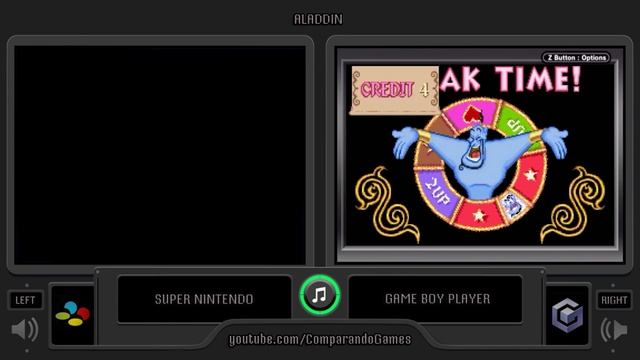Aladdin (SNES vs GBA) Side by Side Comparison (Game Boy Player) | Vc Decide смотреть онлайн