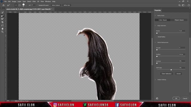 [ Photoshop Tutorial ] How to Change Hair Color With Gradient in Photoshop смотреть онлайн