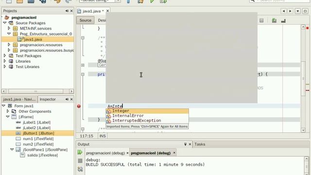 [2] Programacion en Java, Estructura Secuencial con Netbeans 6.5 смотреть онлайн
