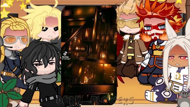 ?MHA Pro Heroes React To Demon Slayer /MHA/ •part 1