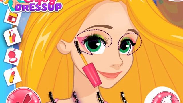 Princesses Spring Funfair - Disney Princess Makeup And Dress Up Game For Kids смотреть онлайн