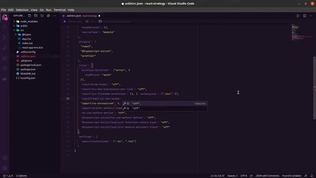 Ajuste Eslint #React 17 смотреть онлайн