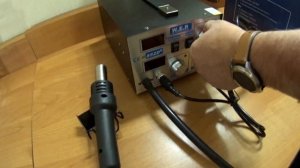 паяльная станция W.E.P 852D+ | паяльный фен и паяльник обзор