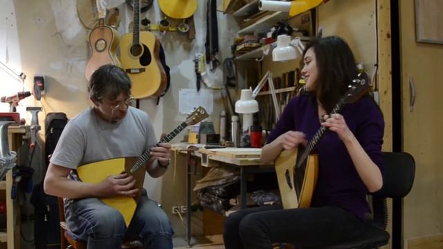 Балалайка. Первый урок на новом мастеровом инструменте. смотреть онлайн