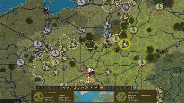 Strategic Command - World War 1 - Entente Campaign - Episode 2: Russian Drive On Danzig смотреть онлайн