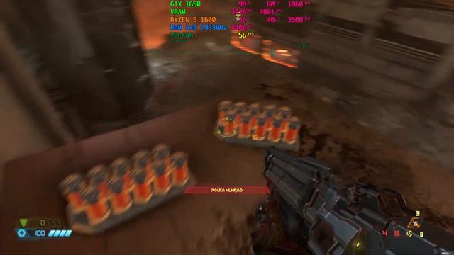 DOOM Eternal - GTX 1650 4GB + RYZEN 5 1600 AF l ULTRA SETTINGS l TESTE DE PERFORMANCE смотреть онлайн