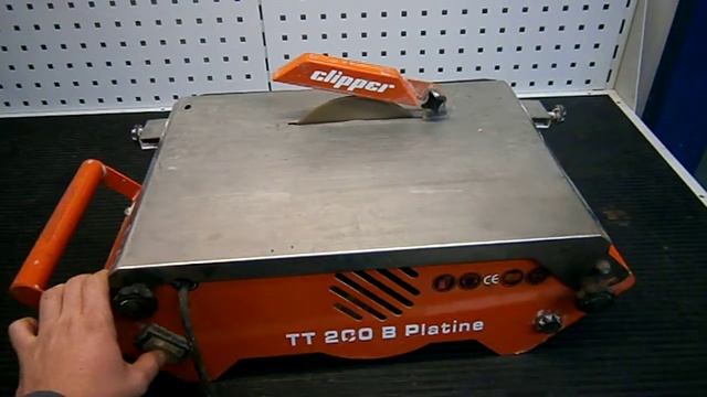 Przecinarka Clipper TT200B 2003r. prod. ( 18685 ) смотреть онлайн