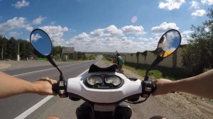 Мопед Yamaha Town Mate   VS   Китайский скутер