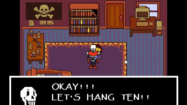 What happens if you spare papyrus on genocide? смотреть онлайн