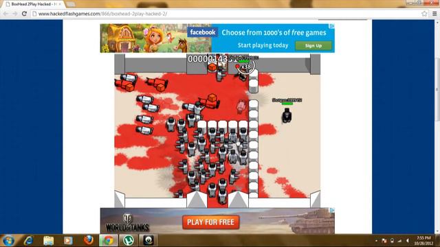 BoxHead 2Play With Cheats смотреть онлайн