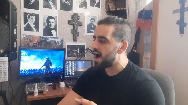 Тенор.Верхние ноты.Мой диапазон в эстрадной манере.(ещё в работе)#тенор #опера #voice #томск70 смотреть онлайн