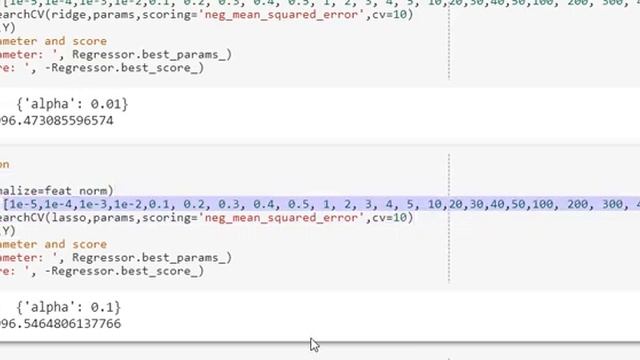 Linear Regression with Regularization in Python смотреть онлайн