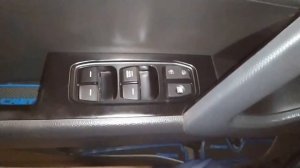 Установка блока кнопок с подсветкой и с автоматическим опусканием стекла HYUNDAY CRETA.