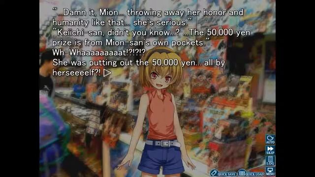 #1 Higurashi When They Cry Hou - Ch.2 Watanagashi - PC HD -Visual Novel смотреть онлайн