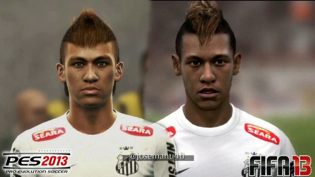 NEYMAR from PES 2011 to PES 2014 | FIFA 11 to FIFA 14 смотреть онлайн