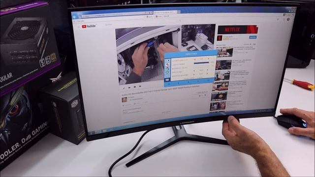 LC Power LC-M27-FHD-144-C - 27"-Curved-PC-Monitor смотреть онлайн