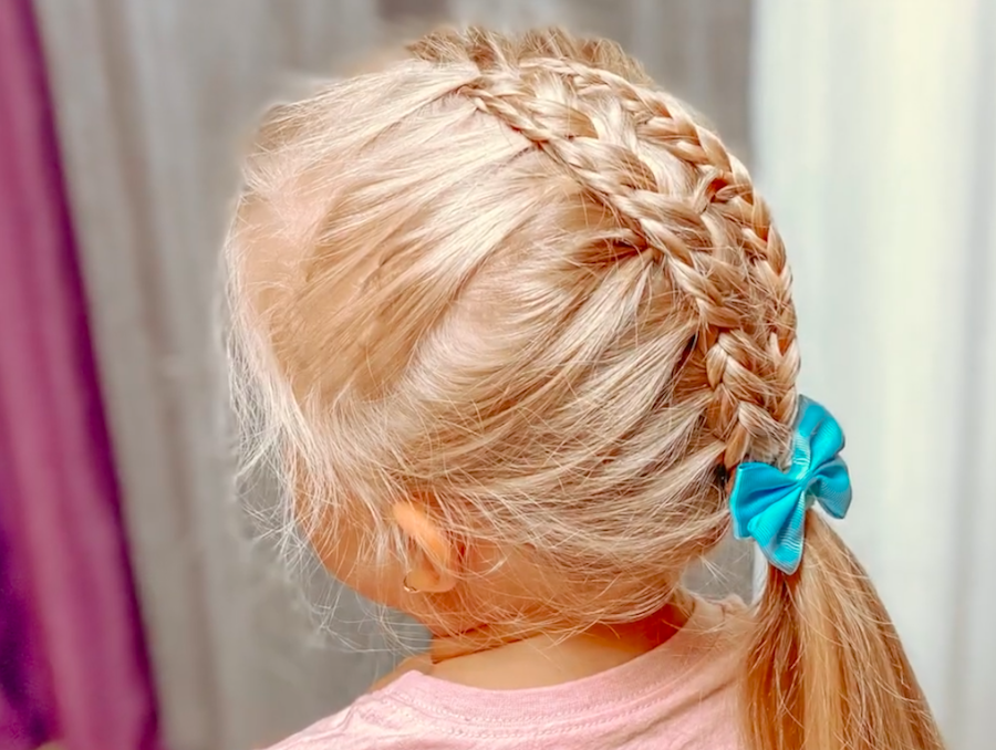 Очень Простые детские причёски. Причёска за 10 минут смотреть онлайн