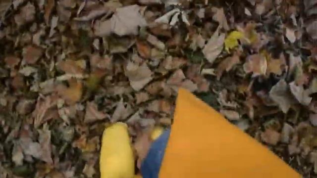 indian summer - golden October relaxing music experience dance in Yellow Rainwear and rubber wellie смотреть онлайн