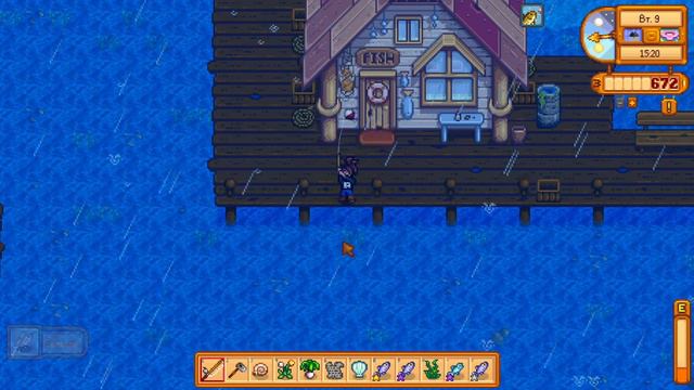 Stardew Valley Удачная рыбалка#8 смотреть онлайн