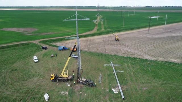 Восстановление ВЛ 330 кВ 