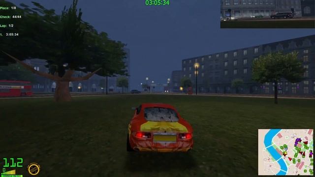 Midtown Madness 2 - Old Town Twist - Imperial London Racepack Circuit[Professional] смотреть онлайн