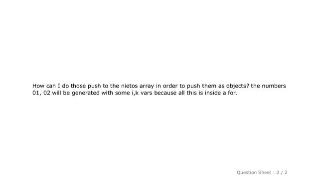 JavaScript : push object into array смотреть онлайн