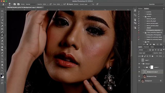 Action Photoshop Portrait смотреть онлайн