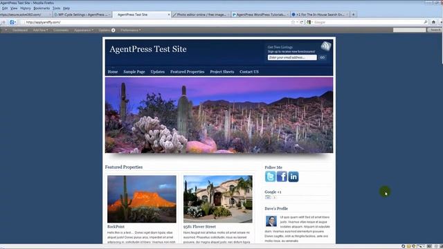 How To Configure AgentPress 1.0 Slider in WordPress смотреть онлайн