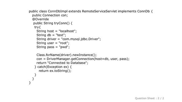 MySQL : java.sql.SQLException: No suitable driver found for localhost test смотреть онлайн