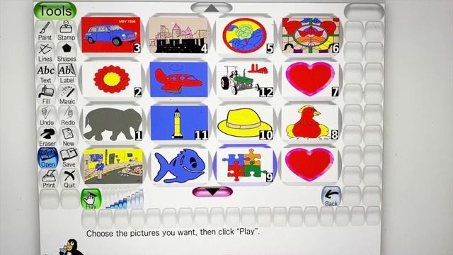 Tux paint for kids, preschool learning | educational videos | vídeos educativos смотреть онлайн