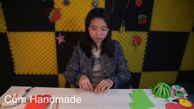 Hướng Dẫn Gấp Một Quả Táo Đỏ Từ Giấy Thủ Công | Cốm Handmade смотреть онлайн