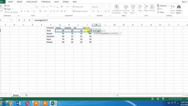 How To Calculate Average In Excel | How To Use Average Formula / Function In Microsft Excel смотреть онлайн