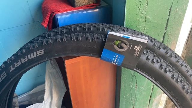 Schwalbe SMART SAM PLUS GreenGuard 29x2.10. Обзор велопокрышек. смотреть онлайн