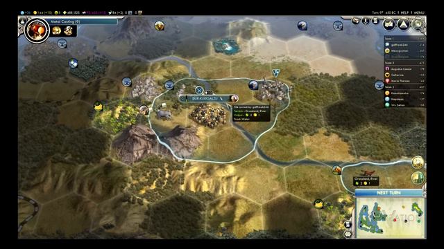 Civilization 5 Mul3player 3:6 - Nebuchadnezzar II (Babylon) смотреть онлайн