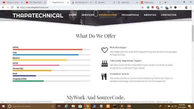 API in Hindi | Create Project using API in Website in Hindi 2019 [Source Code] смотреть онлайн