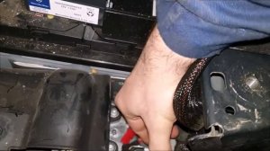 Mercedes ML350 W164 замена вспомогательной АКБ