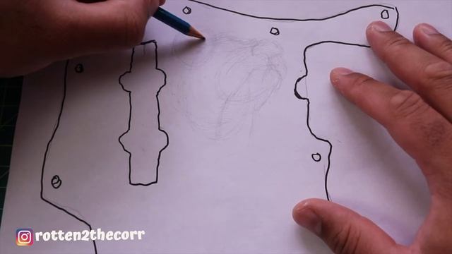 HOW TO CUSTOMIZE A PLASTIC GUITAR PICKGUARD!!!