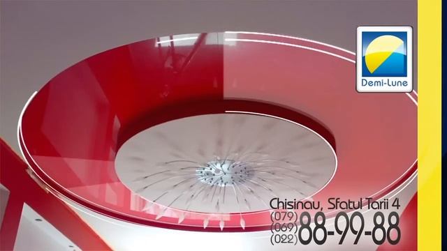 МНОГОУРОВНЕВЫЕ НАТЯЖНЫЕ ПОТОЛКИ НОВОГО ПОКОЛЕНИЯ - www.demi-lune.md смотреть онлайн